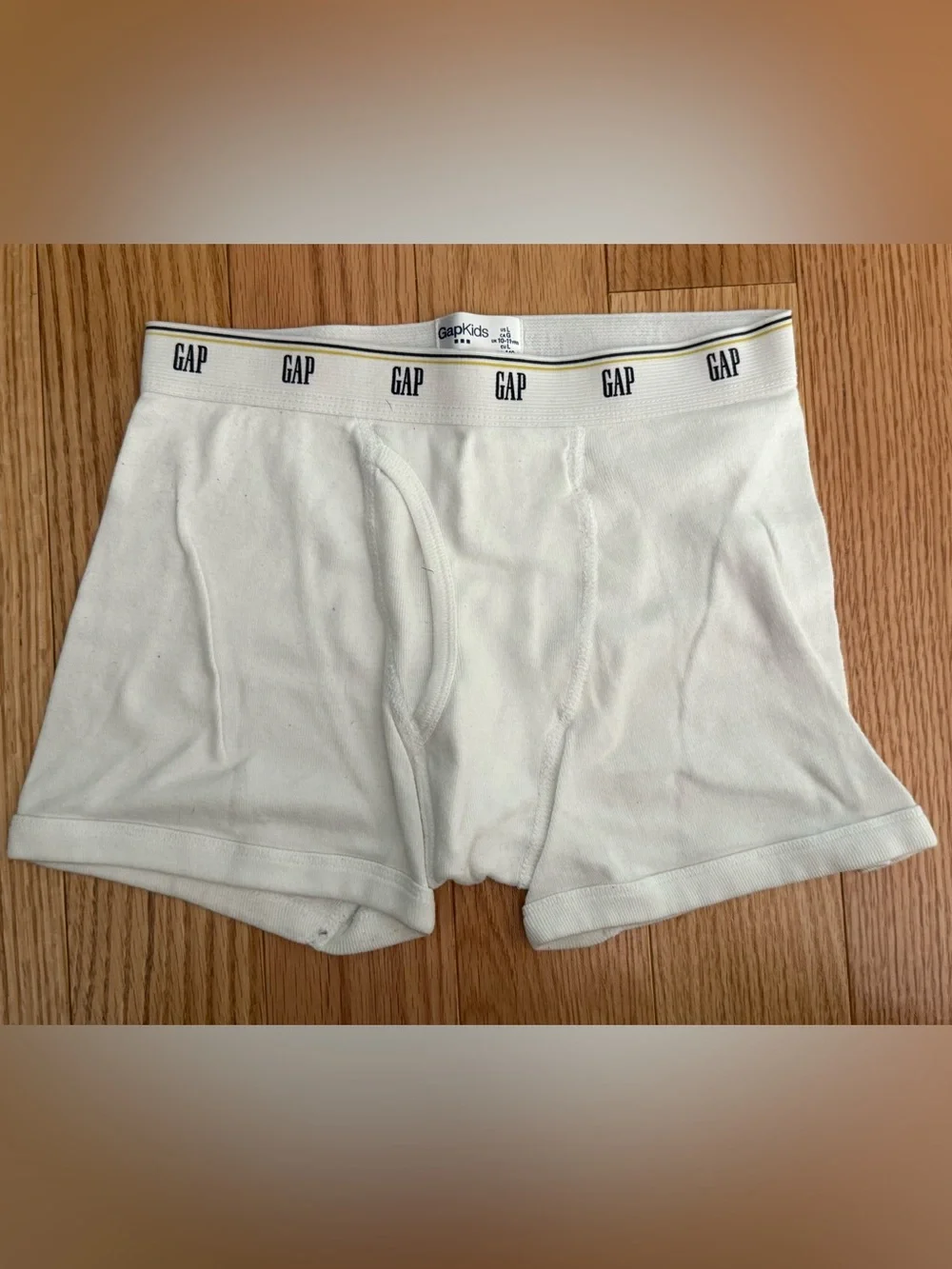 GAP kids cotton boxer briefs 5 pair size 10 L